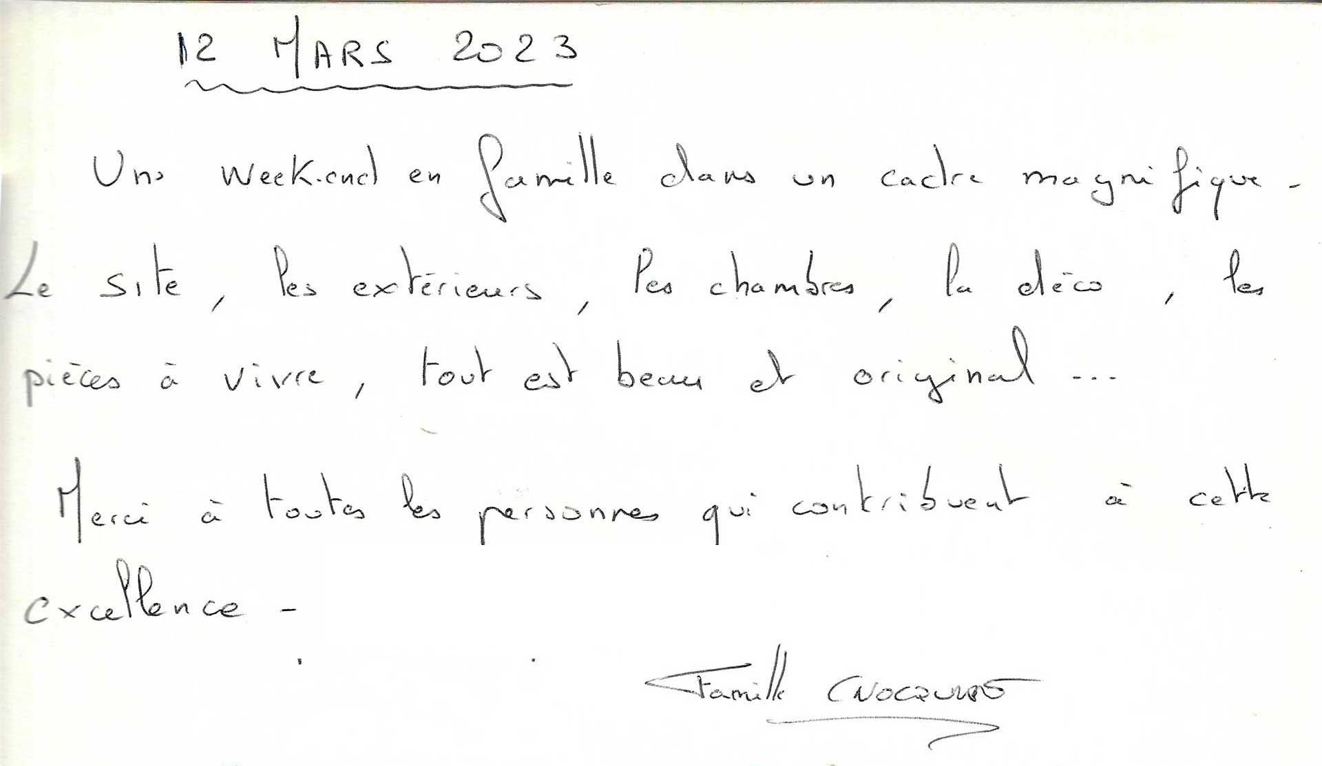 Guestbook image gite ariege